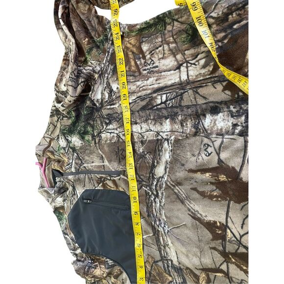 Dri Duck Mens Camouflage Outside Plam Quarter Zip Fleece Jacket Size XL - Picture 8 of 10